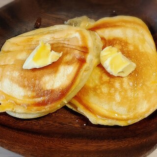 バレンタインに❤幸せふわふわホットケーキ♡